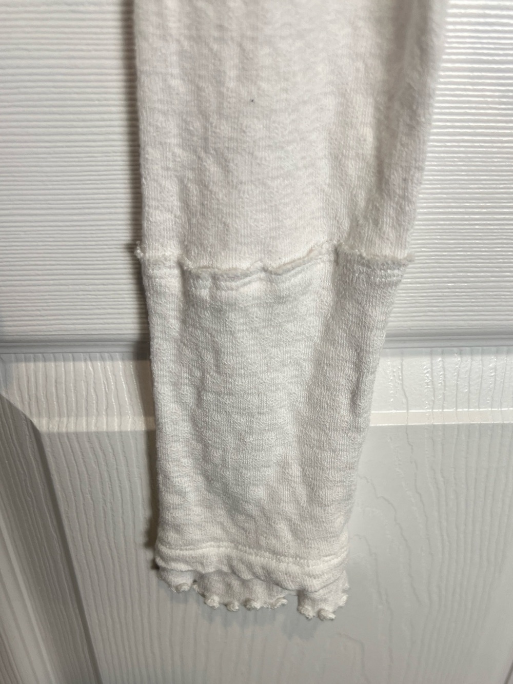We the free white Sarah pointelle turtle neck size medium - Picture 5 of 9